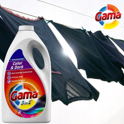 Xhel rrobash GAMA Gel Color, 4.5L, 100 larje