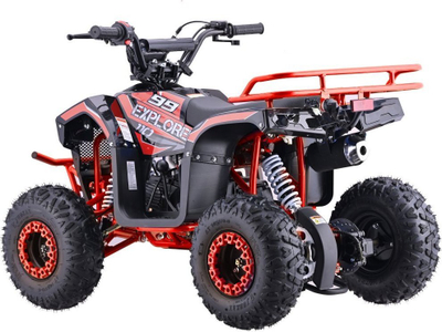 Quad motorik për fëmijë Ramiz Explorer, 110CC, me benzinë, i kuq