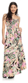 Fustan për femra Roxy Soft Memories RO521C08R-Q11, i gjelbër/rozë