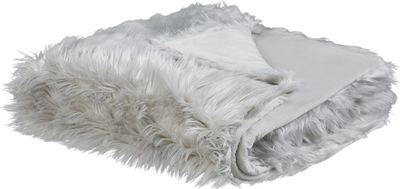 Mbulesë shtrati DELICE Fabric, 200 x 220 cm, poliester, gri e hapur
