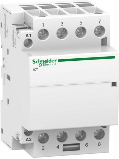 Kontaktor modular Schneider, 4 pole, 40 A