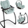 Karrige lodër për kukulla Smoby Maxi Cosi, 3 në 1, për kukulla 42 cm, sage