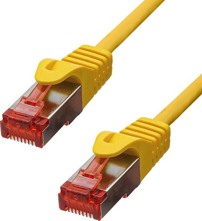 Kabllo rrjeti ProXtend F UTP CAT6, 15m, LSZH, e verdhë