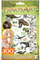 Set tatuazhesh të përkohshme DinosArt Temporary Tattoos, 100 copë, dinosaurë që ndriçojnë në errësirë, me ngjyra të forta