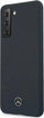 Kapak telefoni Mercedes Silicone Line për Samsung Galaxy S21 Plus, silikon, blu