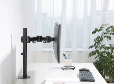 Mbajtës monitori Gearlab GLB226001, deri 27", montim tavoline, i zi