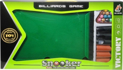 Set loje bilardo Swede Billiards Game, tavolinë e palosshme, për kalamaj, jeshile
