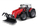 Lodër traktor Bburago Massey Ferguson 8740S With Grab, metal, me pajisje ngarkimi, i kuq