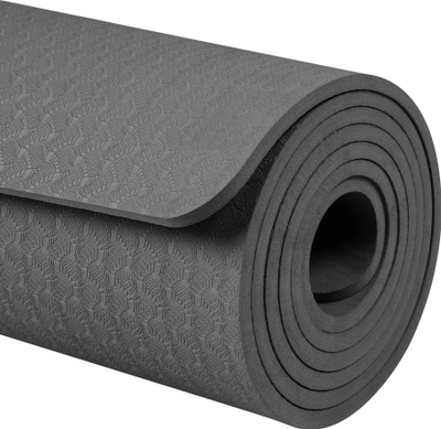 Tapet fitnesi Rebel Active, yoga pilates, TPE, 183x61cm, 6mm