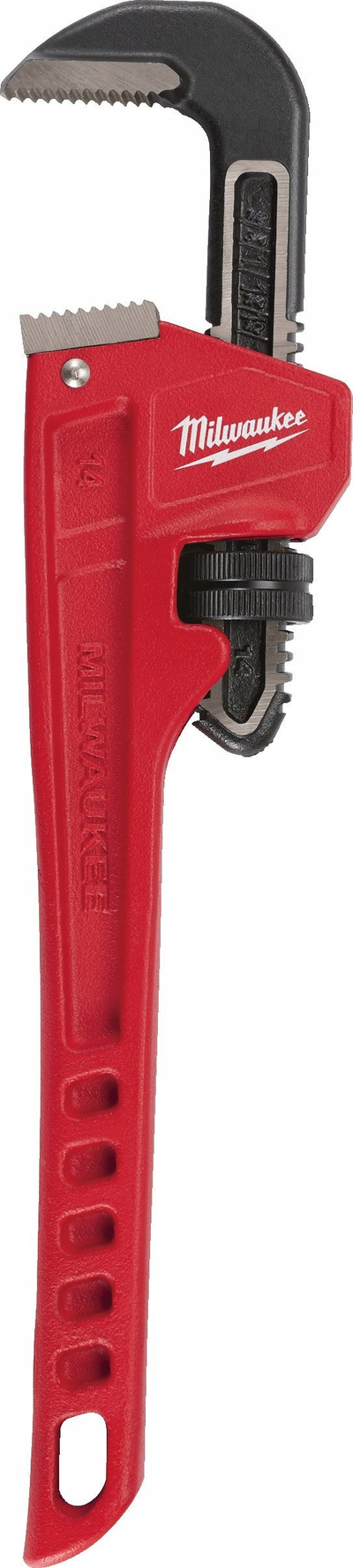 Çelës tubash Milwaukee 48-22-7114, 14", çelik, i kuq