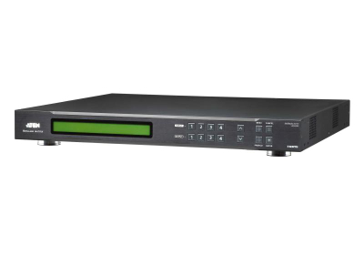 Switch matricë AV ATEN VM5404HA, 4K, metalik, i zi