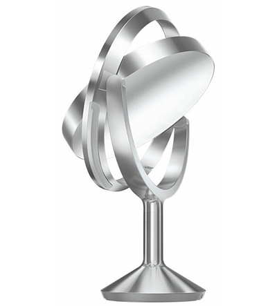 Мало огледало Simplehuman Sensor Trio Max, сребрено