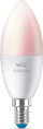 Llampë smart WiZ Candle C37, 4.9W, RGB 2200-6500K, E14, e bardhë