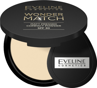 Компактна пудра Eveline Cosmetics Wonder Match, SPF 30, 8 g, нијанса 01