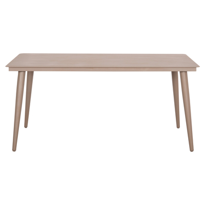 Tavolinë ngrënieje alumini Higer HM6291.04, drejtkëndore 160x90x78 cm, cappuccino
