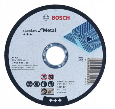 Сет сечачки дискови Bosch Accessories 2608626116, метал, 100 парчиња