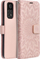 Këllëf libër Forcell MEZZO për Xiaomi Redmi Note 11 11S, mandala, rozë gold