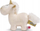 Arush pelushi Nici Unicorn Shooting Star, 22 cm, i artë
