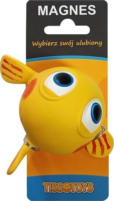 Magnet dekorativ 4M Mini Mini Fish, plastikë ATCP, shumëngjyrësh