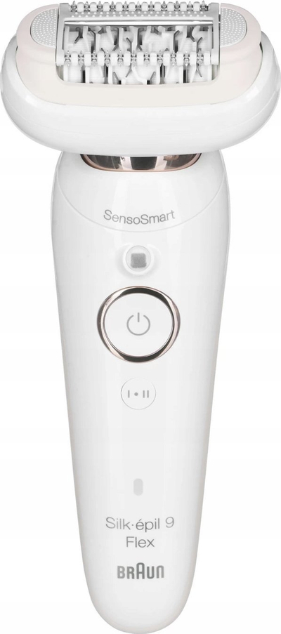 Epilator Braun Silk-épil 9 Flex SES 9003 3D, pa kabllo, i bardhë
