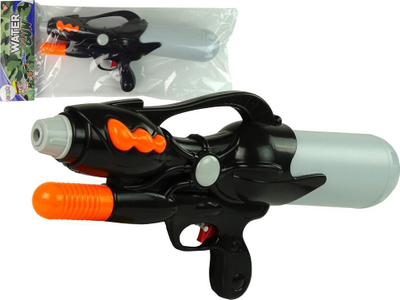 Pistoletë uji Water Gun 900ml, lodër vere, e zezë portokalli