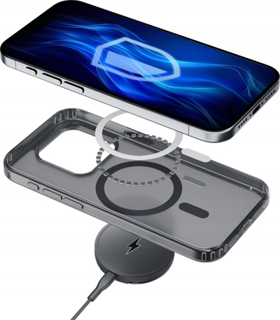 Mbrojtëse telefoni 3mk Frosty MagCase, MagSafe, transparente