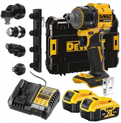 Trapan vidhosës DeWalt DCD803P2T, 18V XR, 2x 5Ah, i verdhë