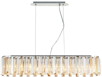Llambadar Domoletti DROPS 20031P, 5x40W, E14, argjend