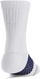 Кошаркарски чорапи Under Armour Curry ArmourDry Playmaker Mid Crew, ArmourDry, бели