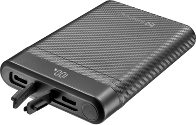 Powerbank Sandberg Survivor Nano, 10000 mAh, 20W PD, 2x USB-C, i zi