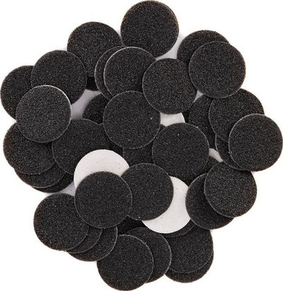 Kapak gërryes pedikyr EXO Pododisk, 20 mm, granulim 240, 100 copë, i zi