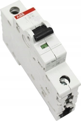 Automat elektrik ABB S201 B25, 25A, 6kA, i bardhë