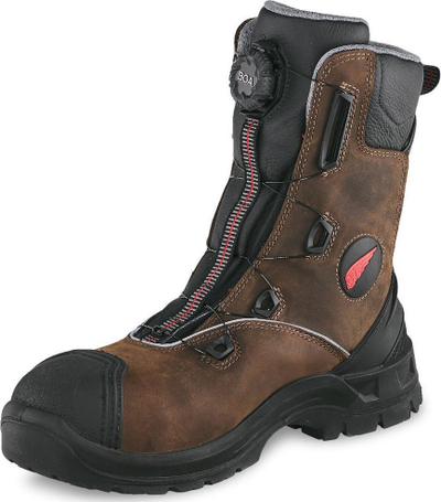 Çizme pune Red Wing PetroKing XT 8 BOA, lëkurë nubuck, kafe