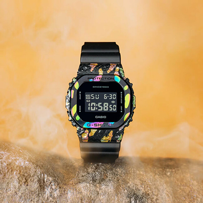 Orë digjitale Casio The G/G-SHOCK GM-5640GEM-1ER, e hirtë