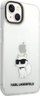 Kapak telefoni Karl Lagerfeld KLHCP14MHNCHTCT për iPhone 14 Plus, transparent, Choupette