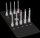 Set bit-çelësash Torx Wera Zyklop, 9 copë, 1/2", çelik krom molibden, argjendtë