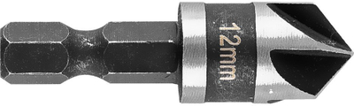 Fazues me gjashtëkëndësh Graphite Hex, 12 mm, 1/4"