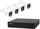 Set monitorimi PoE Blow, 4 kamera tub IP 5MP, NVR 9 kanale 1TB, i bardhë
