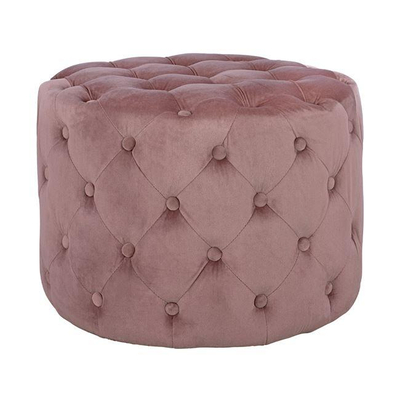 Stol velvet KASSIE, Chesterfield, Ø60×43 cm (HM8406.02)