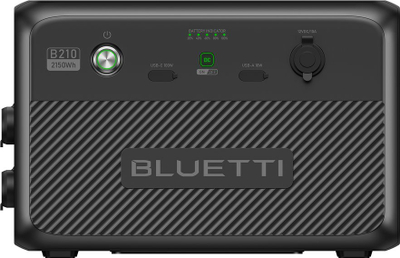 Bateri zgjeruese Bluetti B210P, 2150Wh, dalje USB C USB A, e zezë
