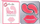 Set patch Love Skin Rose Relaxing Pack, për buzë dhe nën sy, 5 copë, rozë