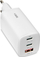 Karikues muri iBOX GaN C-65, 65W PD, 2x USB-C 1x USB-A, i bardhë