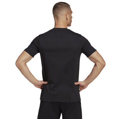 Bluzë sportive adidas Entrada 22 Tee M HC0448, pambuk, e zezë