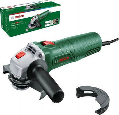Makine prerëse Bosch UniversalGrind 750-125, 750W, 125mm, jeshile