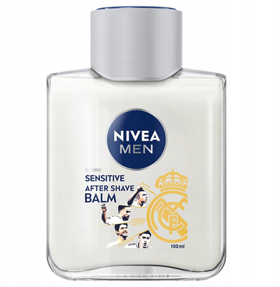 Balsam pas rrojes Nivea Men Real Madrid Sensitive, pa alkool, 100 ml