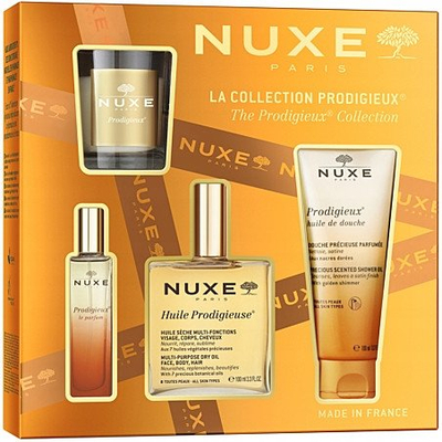 Set dhurate NUXE Prodigieux Collection, vaj per disa pune, parfum edhe xhel dushi, shume ngjyra