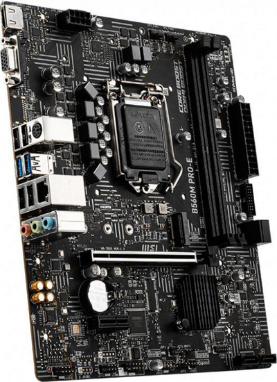 Pllakë amë MSI B560M PRO-E, Intel B560, Socket 1200, Micro ATX
