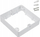 Adapter sipërfaqësor për panel LED Maclean MCE379 S, 18W, 170x170mm, i bardhë