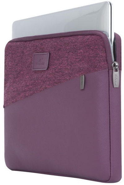 Çantë laptopi RivaCase 7903, 13.3", lëkurë eco, vjollcë