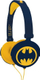 Kufje me tel Lexibook Batman, stereo, me kufizim volumi, blu e verdhë